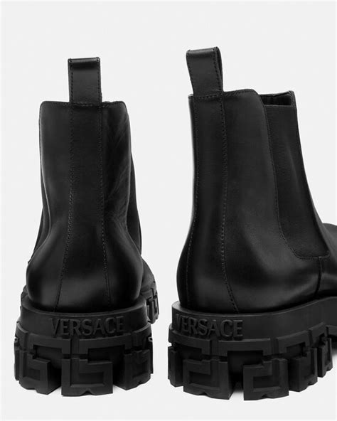 boots versace|Versace boots for men.